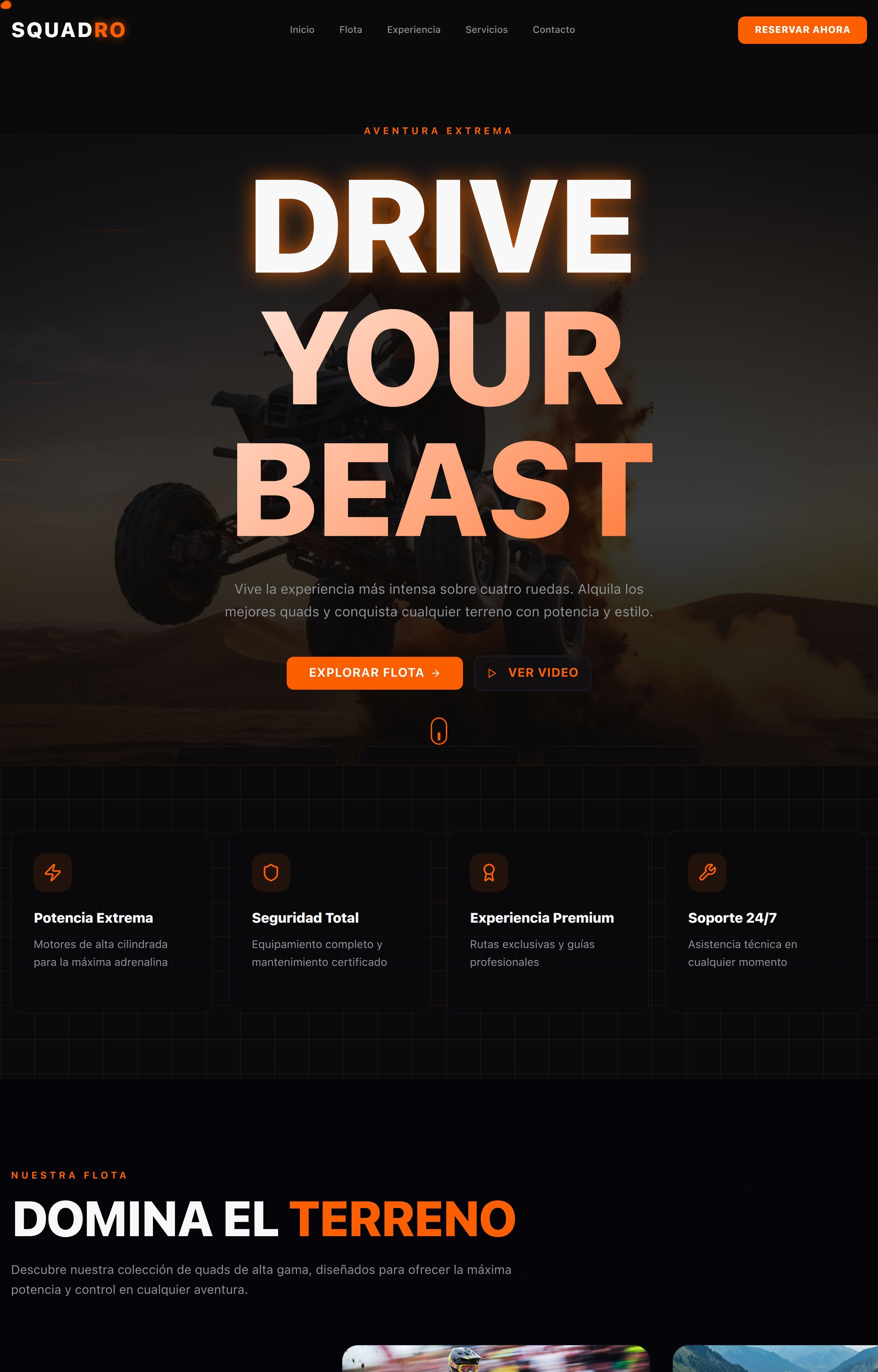 QUADS RENTAL EXPERIENCE